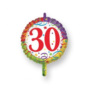 0486_mem302_palloncino_30_anni_18_pollici_vari_colori
