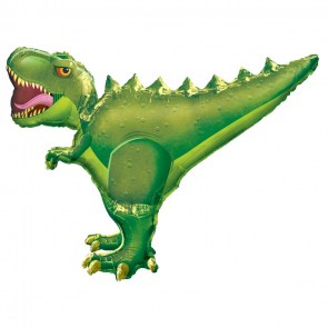 3580_palloncino_t-rex_dinosauro_verde