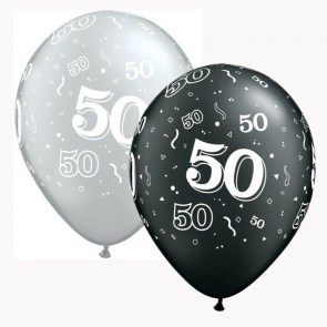 3597_50_anni_argento_nero_palloncini