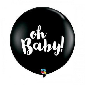 3786_palloncino_3_piedi_nero_oh_baby_q