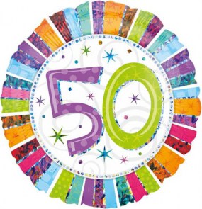 4135_palloncino_tondo_50_anni_prism_multicolor