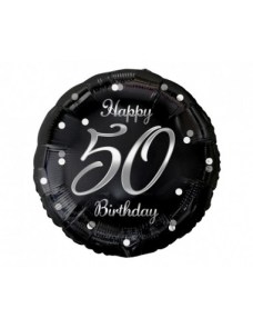 palloncino-mylar-rotondo-18-happy-birthday-50-nero-con-stampa-silver