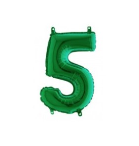 palloncino-numero-5-verde-14-36cm-minishape-in-mylar